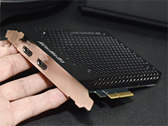 ［COMPUTEX］AVerMediaが4K/HDR/60fps録画対応のキャプチャカード「Live Gamer 4K」を出展。国内発売は7月の予定