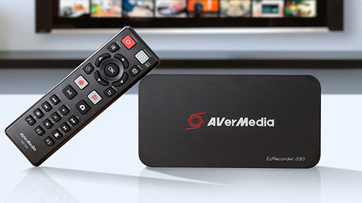 画像ギャラリー No.003のサムネイル画像 / AVerMedia，ビデオキャプチャユニット「EzRecorder 330」を発売。単体でH.265映像の録画と配信が可能で，レトロゲーム機の録画もできる