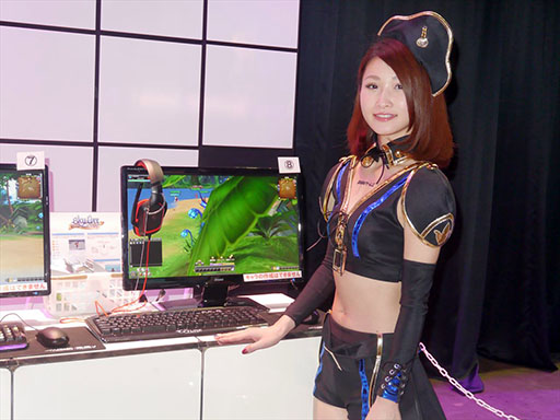 画像ギャラリー No.001のサムネイル画像 / ［TGS 2014］バトルと滑空が楽しい「Sky・Lore」。DMMゲームズブースのTGS特別バージョンでいろいろなスキルを試してみよう