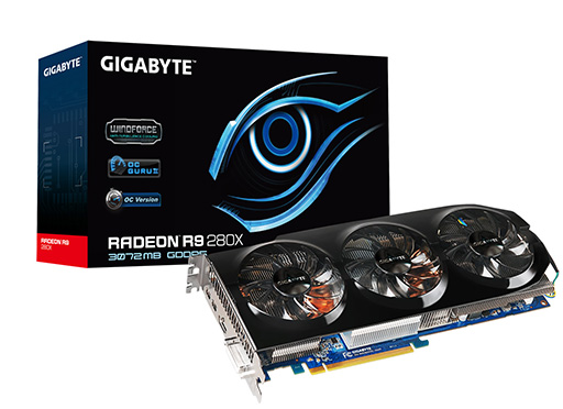 画像ギャラリー No.001のサムネイル画像 / 全部OC版。GIGABYTEのRadeon R9＆R7搭載カード計4製品が発売