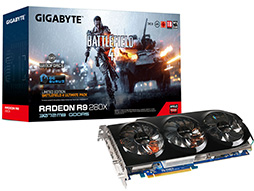 画像ギャラリー No.002のサムネイル画像 / GIGABYTE製のOC版R9 280Xカードに「BF4」無料ダウンロードコード付属モデルが加わる