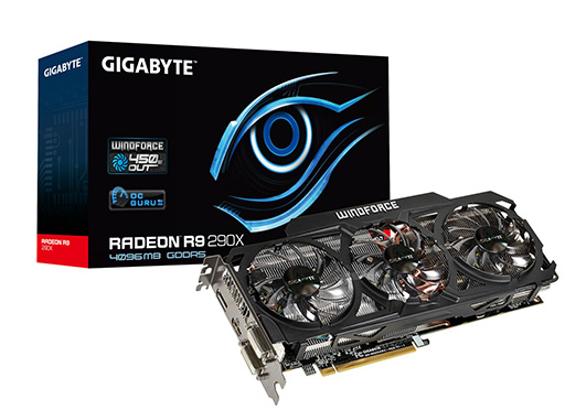 画像ギャラリー No.001のサムネイル画像 / GIGABYTE独自デザインでOC仕様のR9 290X・290・270カードが発表に