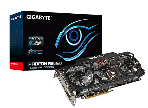 画像ギャラリー No.002のサムネイル画像 / GIGABYTE独自デザインでOC仕様のR9 290X・290・270カードが発表に
