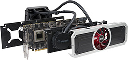 画像ギャラリー No.003のサムネイル画像 / ASUS,リファレンスデザイン採用のR9 295X2カード発売。価格は約22万円