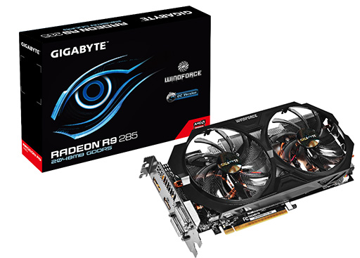 画像ギャラリー No.001のサムネイル画像 / OC仕様のGIGABYTE製R9 285搭載カードが登場。価格は約3万3500円