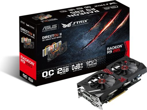 画像ギャラリー No.003のサムネイル画像 / ASUS,高負荷時のみファンが回転して冷却するR9 285カードを国内発売