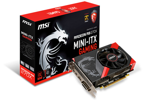 画像ギャラリー No.003のサムネイル画像 / 3か月連続，Radeon搭載カードプレゼント（1）MSI「R9 270X GAMING 2G ITX」