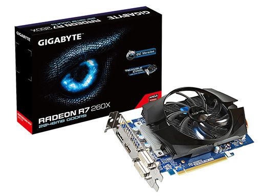 画像ギャラリー No.001のサムネイル画像 / OC仕様のGIGABYTE製R7 260Xカードが1万5000円前後で発売に