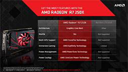 画像ギャラリー No.005のサムネイル画像 / AMD，新型GPU「Radeon R7 250X」を発表。HD 7770のリフレッシュか