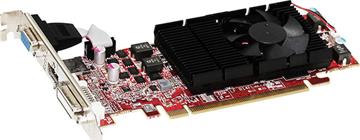 画像ギャラリー No.002のサムネイル画像 / 補助電源不要の日本市場限定GPU「Radeon R7 250XE」搭載カードが玄人志向から登場。価格は1万円強
