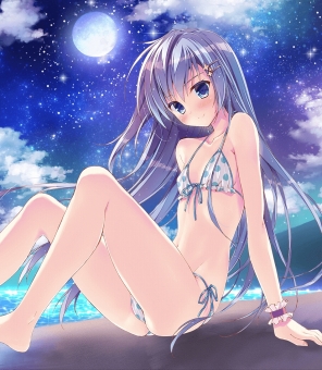 画像ギャラリー No.005のサムネイル画像 / 「アンジュ・ヴィエルジュ」夏のイベントに登場する水着キャラのイラストと動画が公開