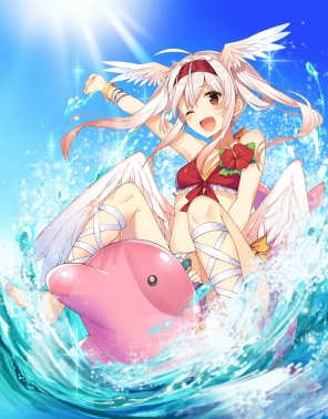 画像ギャラリー No.006のサムネイル画像 / 「アンジュ・ヴィエルジュ」夏のイベントに登場する水着キャラのイラストと動画が公開