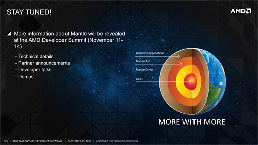 画像ギャラリー No.012のサムネイル画像 / AMDがグラフィックスAPI「Mantle」を発表。次世代機を制したAMDによる「ゲーム開発者囲い込み＆NVIDIA排除システム」の正体に迫る