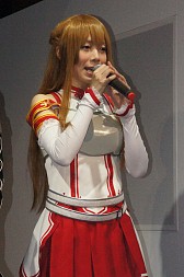 画像ギャラリー No.021のサムネイル画像 / ［TGS 2014］新キャラクター「セルベリア」＆「アリシア」の実機プレイも披露された，「電撃文庫 FIGHTING CLIMAX」ステージイベントをレポート