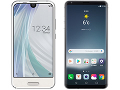 KDDI，2017年冬モデルスマートフォン「AQUOS R compact」と「isai V30＋」を12月下旬に発売