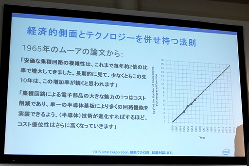 画像ギャラリー No.021のサムネイル画像 / 「ムーアの法則」50周年記念展示が科学技術館で今夏に開催。8086や80486，Pentiumなどが一堂に会した記者説明会レポート