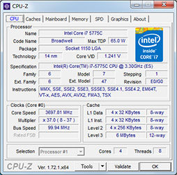 画像ギャラリー No.002のサムネイル画像 / 「Core i7-5775C」を試す。Skylakeまでの“つなぎ”となるCPUを,ゲーマーはどう捉えるべきか