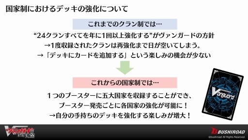 画像ギャラリー No.017のサムネイル画像 / 「ヴァンガード・プロジェクト2.0発表会」情報まとめ。世界観やカード仕様の一新により，カードファイト!! ヴァンガードは新たな時代へ