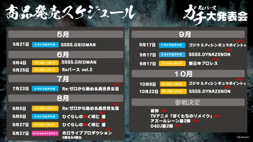 画像ギャラリー No.054のサムネイル画像 / 「ブシロードTCG戦略発表会2021夏 大盛」が開催。ヴァンガード，ヴァイスシュヴァルツ，Reバース for youの今後の展開や新商品の情報が公開に