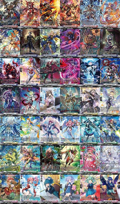 画像ギャラリー No.004のサムネイル画像 / CLAMPの描き下ろしイラストを使用したカードも収録。「カードファイト!! ヴァンガード」，ブースターパック「運命大戦」を2月9日に発売