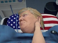 ヘンテコ手術シミュレーションが，話題の大統領候補と夢の競演？　「Surgeon Simulator: Inside Donald Trump」が配信開始