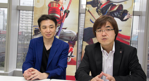 画像ギャラリー No.013のサムネイル画像 / 「戦国無双4」発売記念インタビュー。10周年記念タイトルとして制作されたナンバリング第4作にはどんな思いが込められているのか，鯉沼久史氏と三枝 修氏に聞いてみた