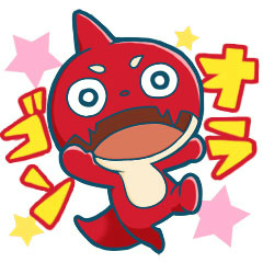 画像ギャラリー No.001のサムネイル画像 / 「モンスターストライク」,12月10日に公開される劇場版モンストを記念して,「オラゴン」のLINEスタンプを配信