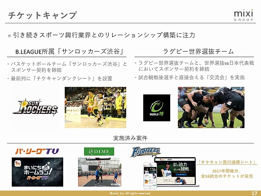画像ギャラリー No.010のサムネイル画像 / ミクシィが2018年第2四半期決算発表・説明会を開催。「モンスターストライク」への注力などにより,前年同期比で増収増益