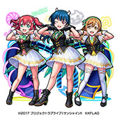 画像ギャラリー No.003のサムネイル画像 / 「モンスターストライク」×「ラブライブ！サンシャイン!!」コラボが6月26日にスタート。Aqours出演のアニメPVも公開に