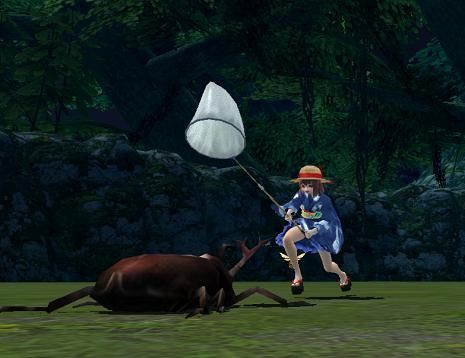 画像ギャラリー No.002のサムネイル画像 / PS4/PS Vita版「鬼斬」で夏祭りイベントが開催。今年は「虫取り大会」