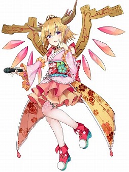 画像ギャラリー No.005のサムネイル画像 / 「鬼斬」,小野小町など4人のキャラクターにふりふりなアイドル衣装が登場