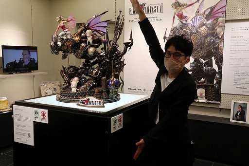 画像ギャラリー No.011のサムネイル画像 / 「ファイナルファンタジーVI 1/6スケール ギャラリー」が6月26日まで六本木で開催中。ティナと魔導アーマーが約150万円のスタチューに