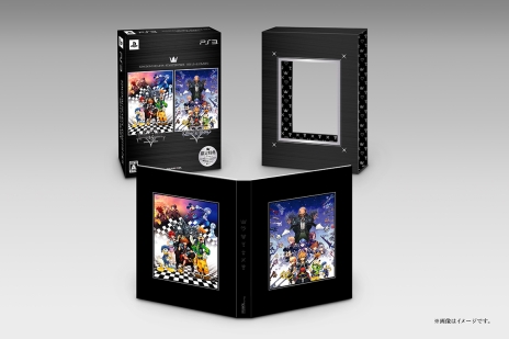 画像ギャラリー No.005のサムネイル画像 / 「KINGDOM HEARTS -HD 2.5 ReMIX-」各パッケージのイメージ画像と，限定封入特典の内容が明らかに