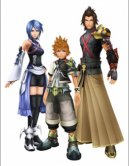 画像ギャラリー No.001のサムネイル画像 / 「KINGDOM HEARTS -HD 2.5 ReMIX-」，“テラ”“ヴェントス”“アクア”の主人公3人が冒険を繰り広げるHD版「Birth by Sleep」の最新情報が公開