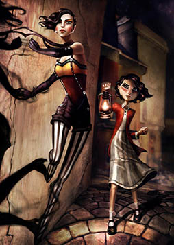 画像ギャラリー No.012のサムネイル画像 / パズルアクション「Contrast」，PS3版の配信日が3月13日に決定。影に変身する能力を持つ女性「ドーン」になり，全3章で構成される物語を進めよう