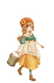 画像ギャラリー No.003のサムネイル画像 / 「牧場物語 つながる新天地」本作の主人公や結婚候補となるキャラクターと，先着購入特典のオリジナルストラップを紹介