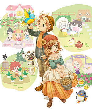 画像ギャラリー No.003のサムネイル画像 / 「牧場物語 つながる新天地」は2014年2月27日発売。最新の紹介映像公開，「スーパーマリオブラザーズ」とのコラボの情報も