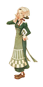 画像ギャラリー No.002のサムネイル画像 / 「牧場物語 つながる新天地」，ギルドの従業員「ヨーナス」やコロボックルの「フラット」など，主人公を手助けしてくれる町の住人情報が公開に