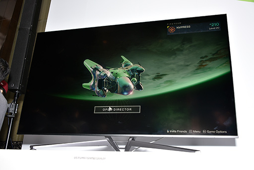 画像ギャラリー No.003のサムネイル画像 / ［COMPUTEX］NVIDIAの大画面液晶ディスプレイ「BFGD」は今夏の終わり頃に発売。ゲーマー向けGeForce新製品は「必ず出す」とHuang氏