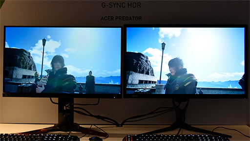 画像ギャラリー No.004のサムネイル画像 / ［COMPUTEX］西川善司の3DGE：NVIDIAの「G-SYNC HDR」とは何か？ AMD「FreeSync 2」との違いから必要スペックまでを解説
