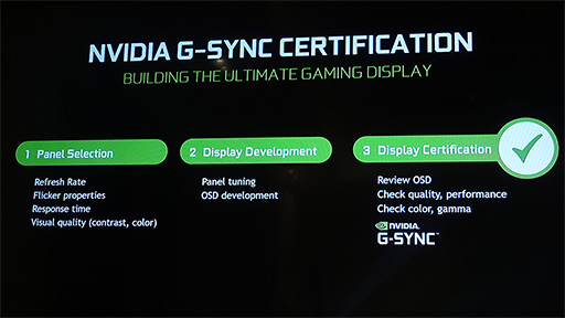 画像ギャラリー No.005のサムネイル画像 / ［COMPUTEX］西川善司の3DGE：NVIDIAの「G-SYNC HDR」とは何か？ AMD「FreeSync 2」との違いから必要スペックまでを解説