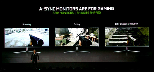 画像ギャラリー No.003のサムネイル画像 / NVIDIA，「G-SYNC Compatible Monitors」プログラムを開始。Adaptive-Sync対応ディスプレイ12製品でG-SYNCの利用を可能に