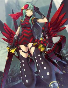 画像ギャラリー No.010のサムネイル画像 / 「閃光神姫イージスコード」配信中。モチーフは「アクエリアンエイジ」のイラスト