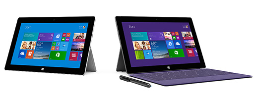 画像ギャラリー No.001のサムネイル画像 / Microsoft,Windows 8.1世代の純正タブレット「Surface 2」「Surface Pro 2」を10月25日に国内発売
