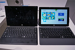 画像ギャラリー No.006のサムネイル画像 / 第2世代Surfaceの実力はいかに？ Tegra 4搭載のSurface 2をじっくり触ってみた。「艦これ」の動作ムービーもあり
