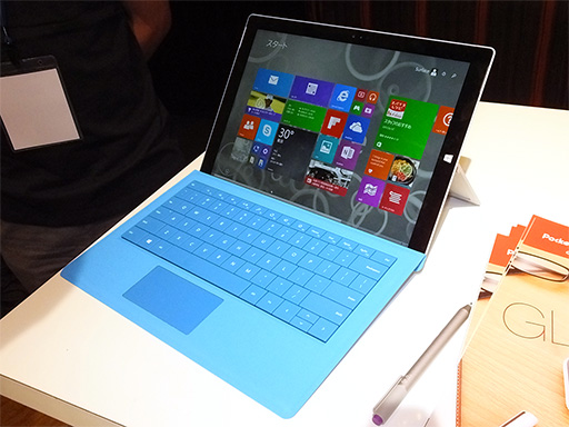 画像ギャラリー No.002のサムネイル画像 / 「Surface Pro 3」の国内発売は7月17日，価格は9万1800円からに決定。2160×1440ドットの高解像度液晶を搭載するMicrosoft純正タブレット