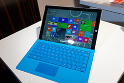 画像ギャラリー No.007のサムネイル画像 / 「Surface Pro 3」テストレポート。アスペクト比3:2の液晶パネルを搭載する第3世代SurfaceはWindowsタブレットとして洗練されたものに