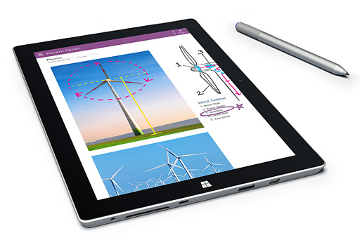 画像ギャラリー No.002のサムネイル画像 / 10.8インチのWindowsタブレット「Surface 3」，6月19日に国内発売。LTE対応で価格は8万8344円（税込）から