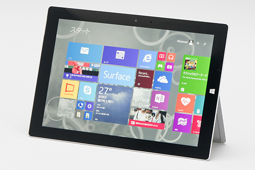 画像ギャラリー No.005のサムネイル画像 / 「Surface 3」レビュー。新型Atom＋LTE通信機能搭載のWindowsタブレットは優秀な「どこでもブラウザゲームマシン」