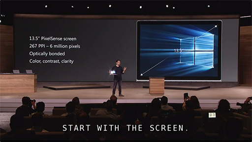 画像ギャラリー No.011のサムネイル画像 / Microsoftの隠し球は2-in-1 PC「Surface Book」! キーボードドック側に“外付けGeForce”を搭載できる仕様で1499ドルから